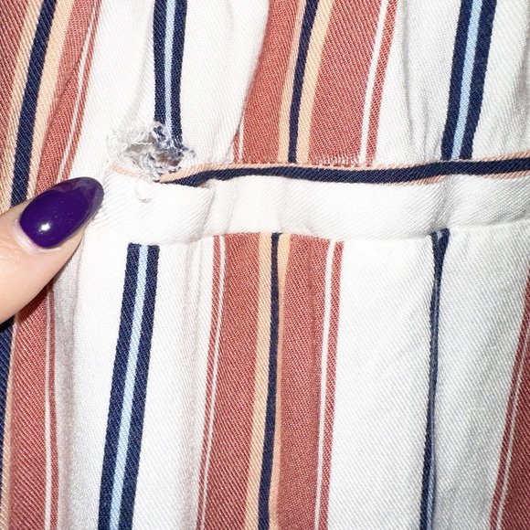 Forever 21 plus striped palozzo pants - Picture 4 of 6